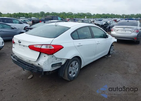 2016 Kia Forte Lx from USA, damaged, VIN KNAFK4A69G5501459